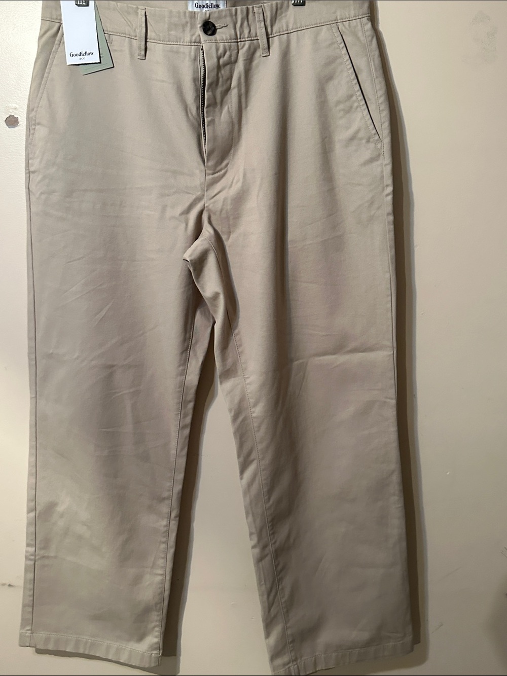 Goodfellow & Co Light Beige Chino Pants